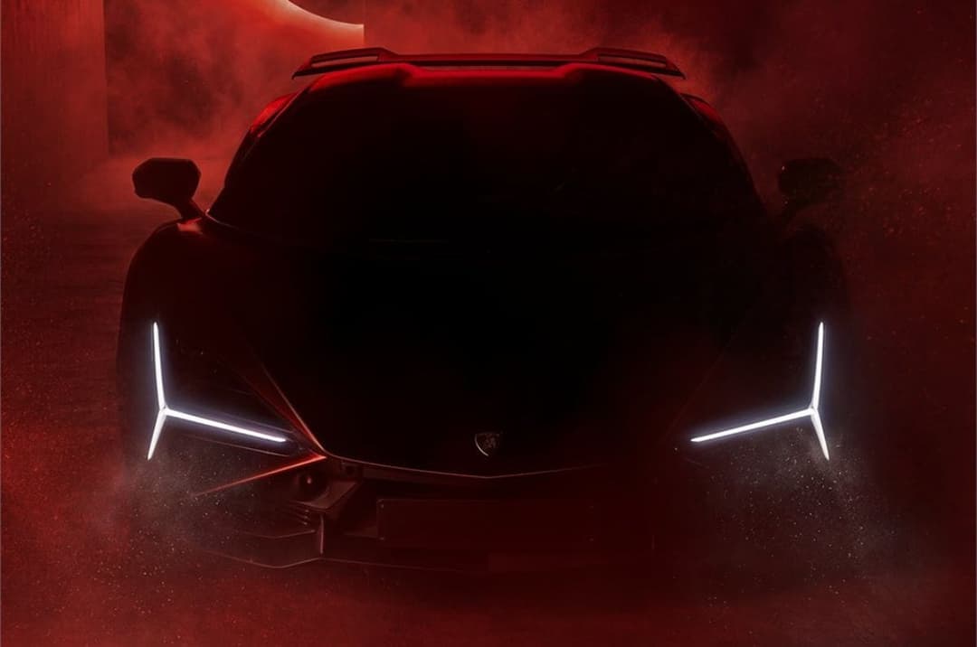 Lamborghini Revuelto SV teased ahead of global debut tomorrow