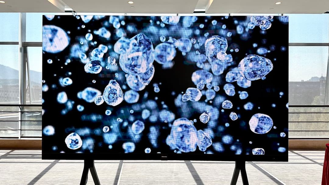 I’m the first to see Hisense’s ‘consumer ready’ 136-inch MicroLED TV up close — and it’s simply jaw-dropping