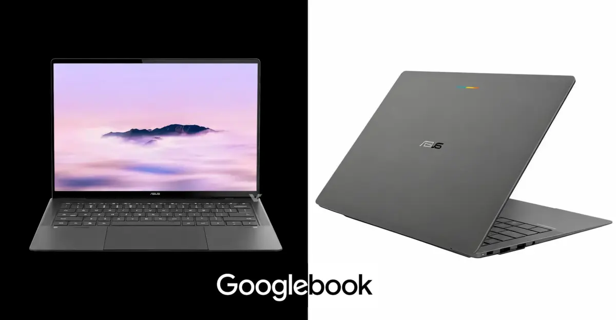 ASUS Googlebook CX9406 with Core Ultra 5 325 and 16GB RAM listed at CA$1,916