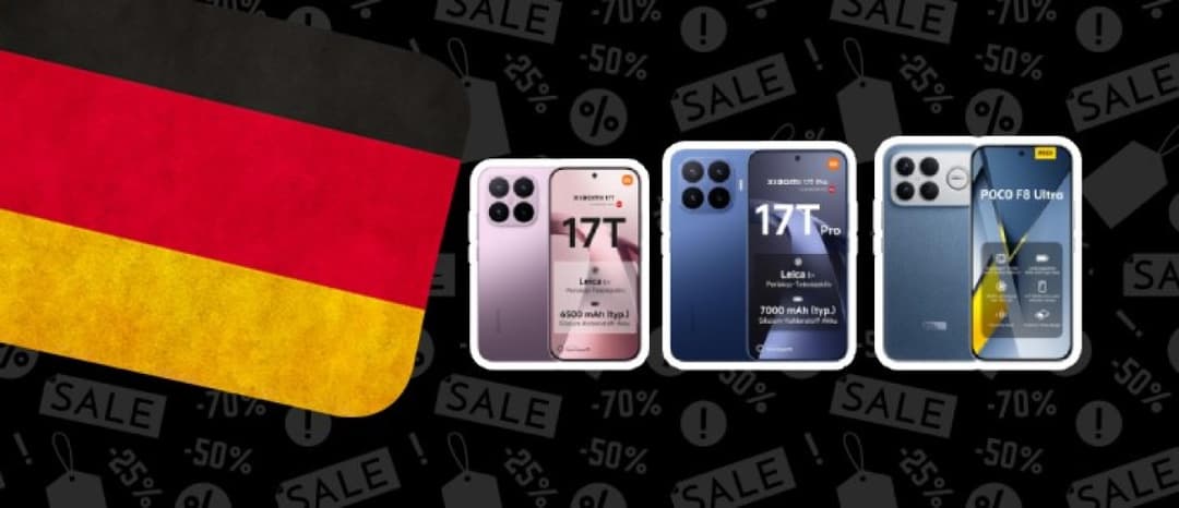 Weekly deals: Xiaomi 17T and 17T Pro launch with optional tablet bundle
