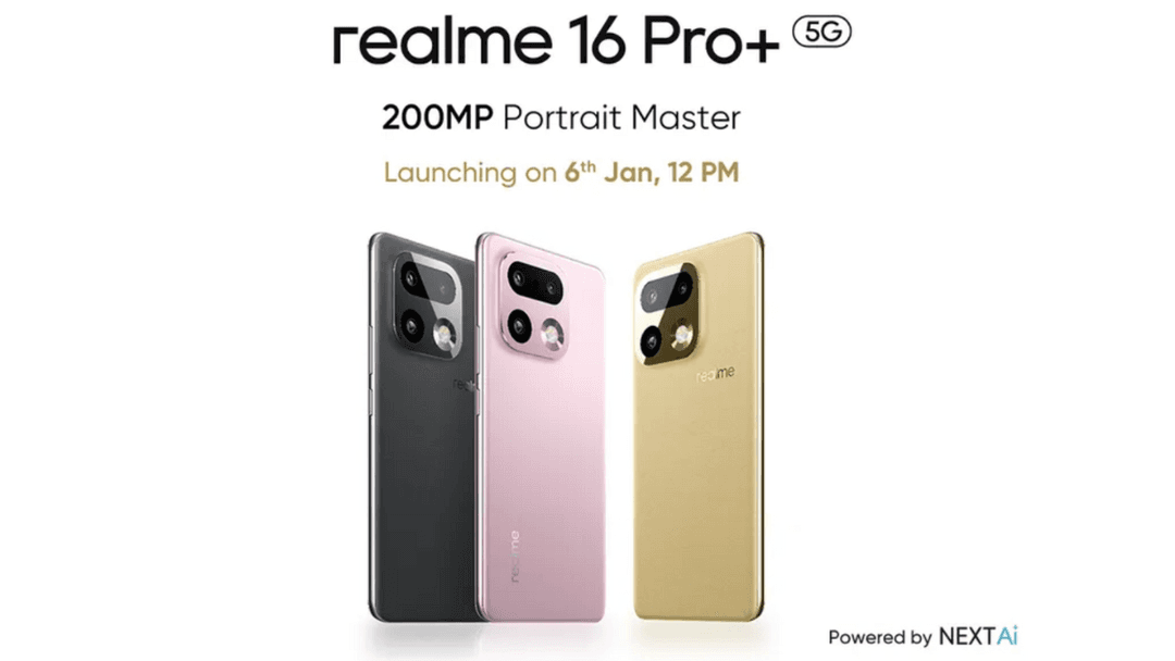 Here’s How Much the Realme 16 Pro Series Could Cost in India