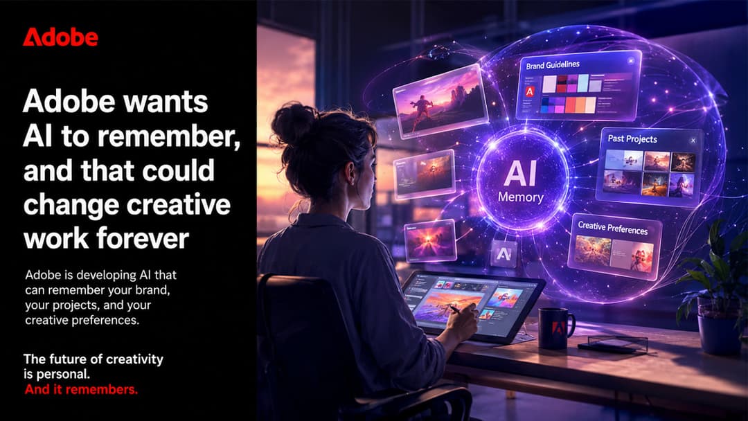 Adobe wants AI to remember, and that could change creative work forever