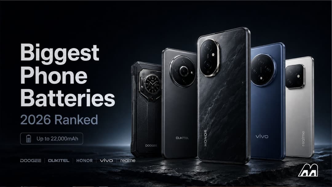 The Biggest Phone Batteries of 2026, Ranked