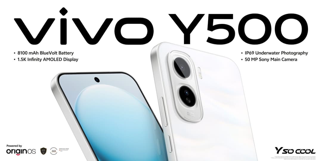 vivo Y500 launched: price, specifications, and key features