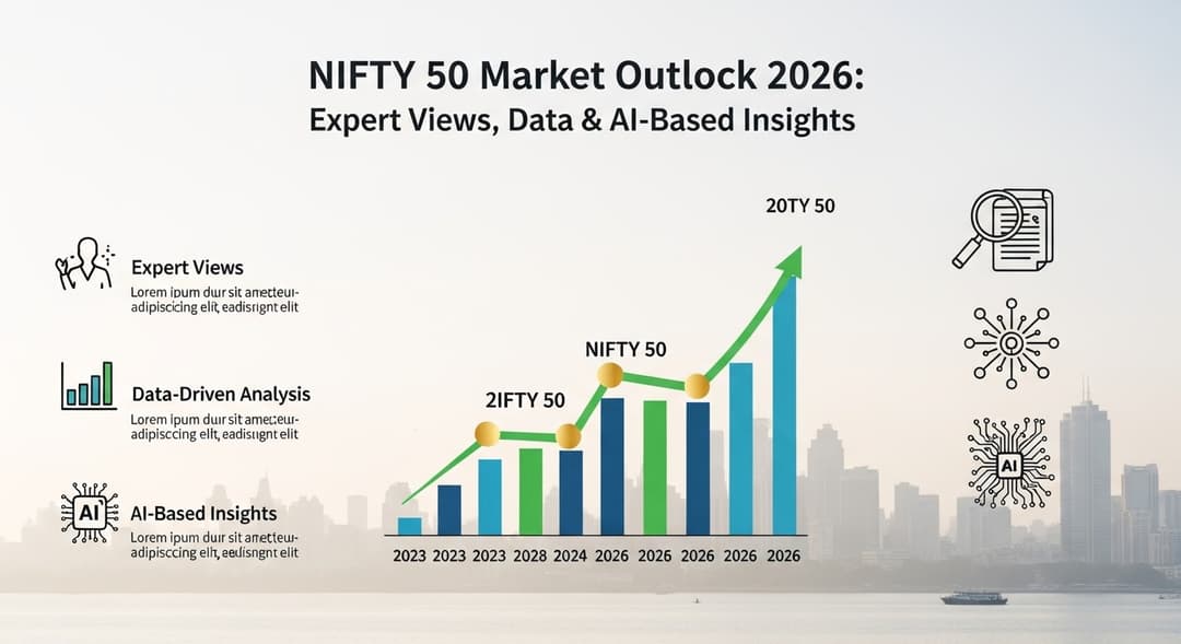 NIFTY 50 Market Outlook 2026: Expert Views, Data & AI-Based Insights