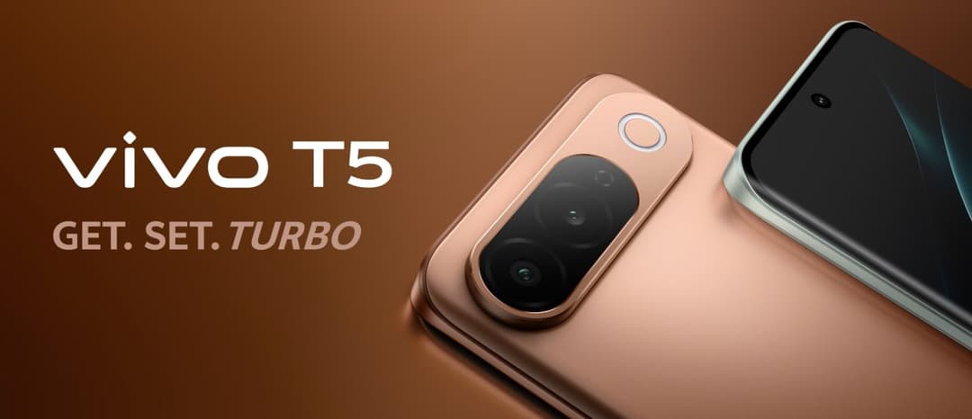 vivo T5 5G unveiled: Dimensity 7500 Turbo SoC, 144Hz curved display, and 7,050 mAh battery - GSMArena.com news