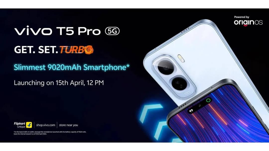 Vivo T5 Pro 5G launching in India on April 15: Expected price, camera, battery and other features