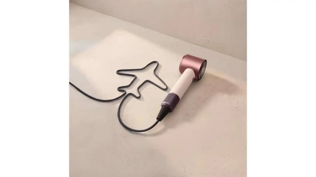 Dyson launches Supersonic Travel hair dryer with compact design