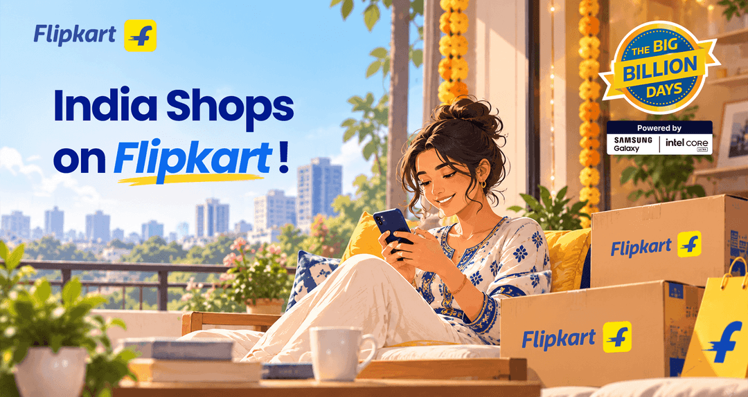India Logs on for The Big Billion Days: Flipkart Records 6.3 Million Concurrent Users as the Festive Season Opens