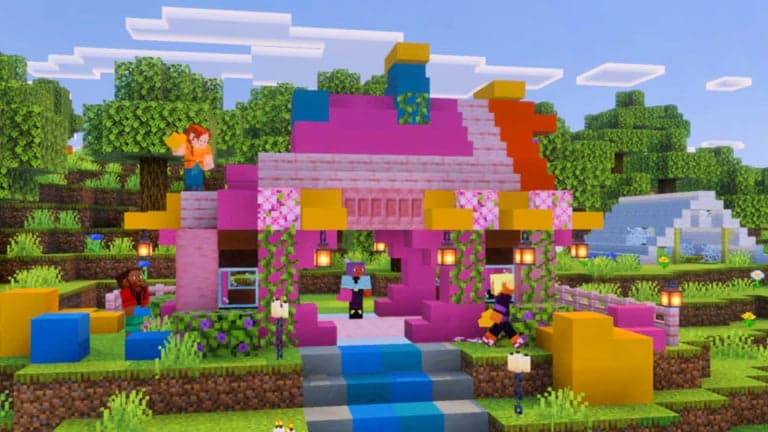 Minecraft finally gets concrete slabs and stairs in all 16 colors