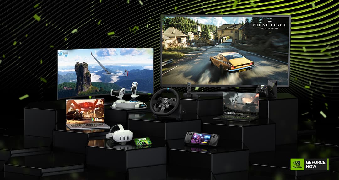GeForce NOW Turns Screens Into a Gaming Machine