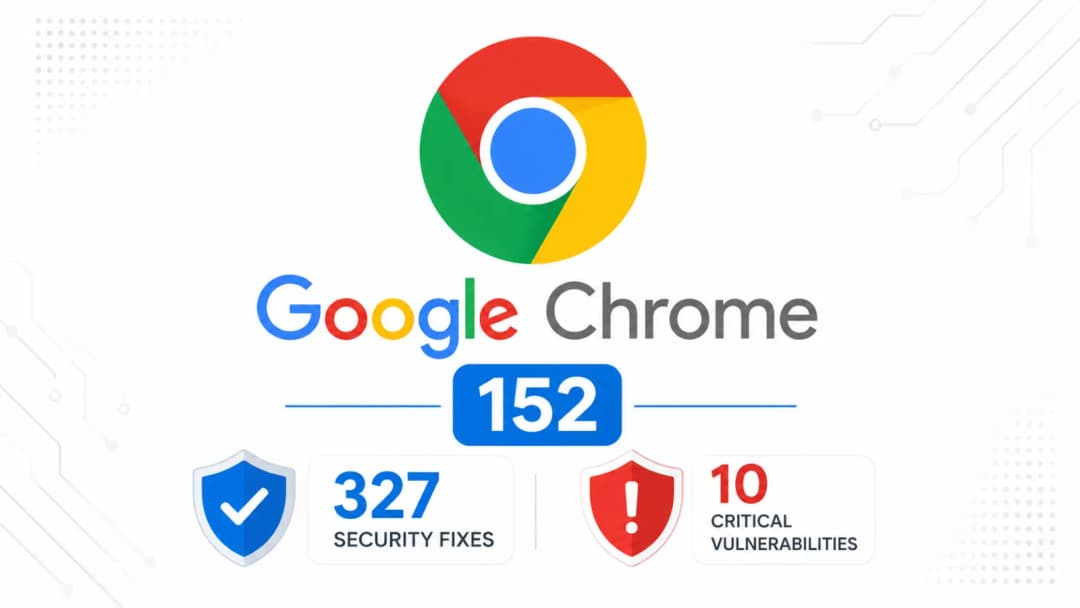Google Chrome 152 Released With 327 Security Fixes, Including 10 Critical Vulnerabilities