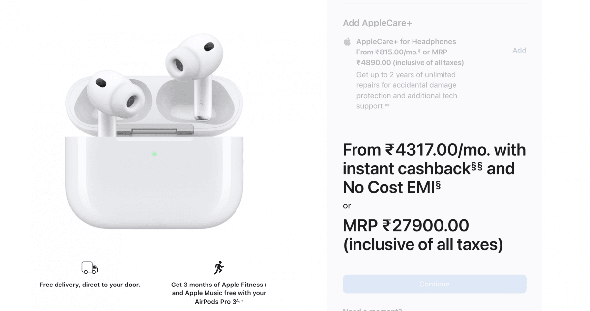 AirPods Pro 3 price hiked to Rs 27,900, AirPods Max 2 also get price hike after AirPods 5 launch
