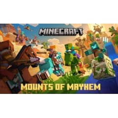The Mounts of Mayhem drop is now available for Minecraft on Nintendo Switch