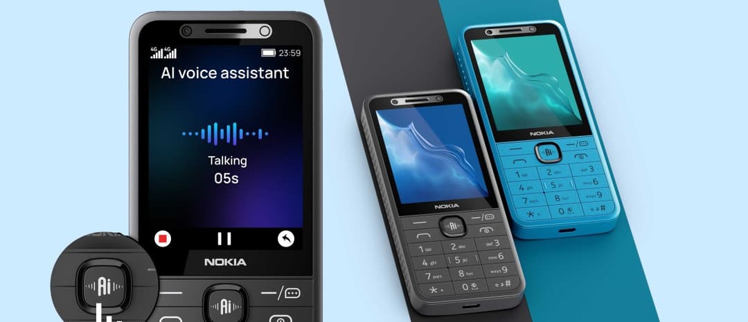 HMD announces four new Nokia feature phones with AI - GSMArena.com news