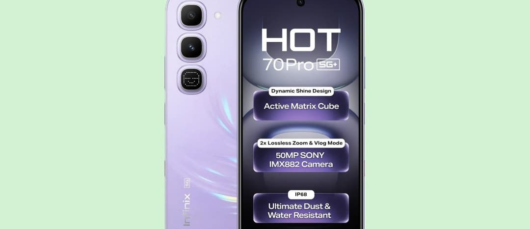 Infinix Hot 70 Pro launched in India - GSMArena.com news