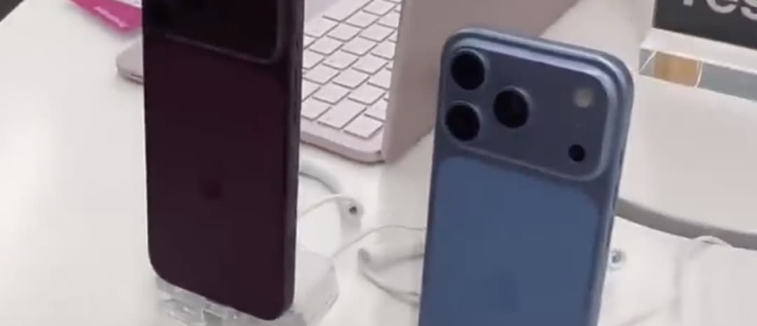 Leaked video shows iPhone 18 Pro Max in Dark Cherry and 18 Pro in Blue - GSMArena.com news