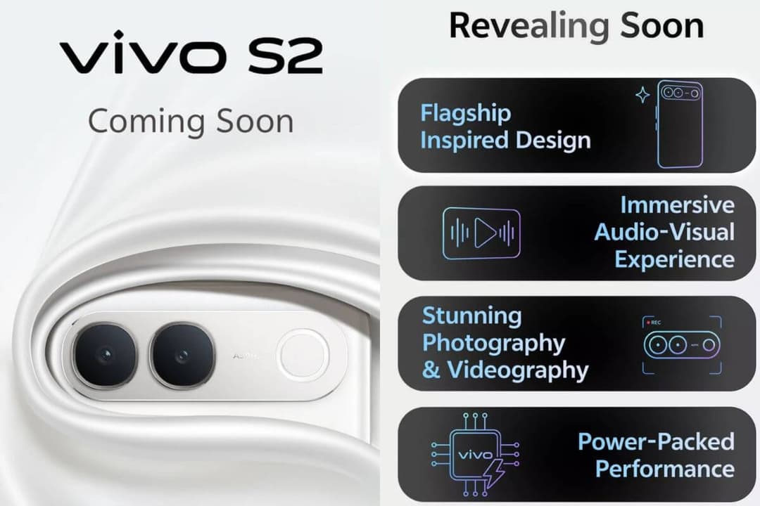 Vivo S2 Teased on Flipkart with New Design and Dual Cameras