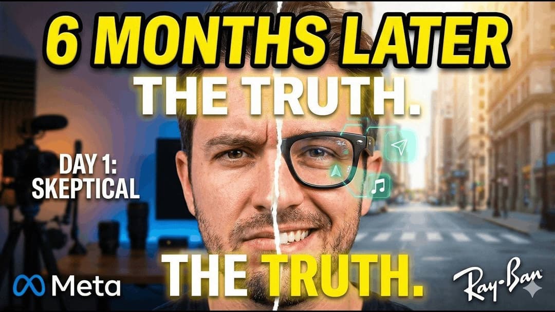 Living with Meta Ray-Ban Displays Smart Glasses : 6 Month Review