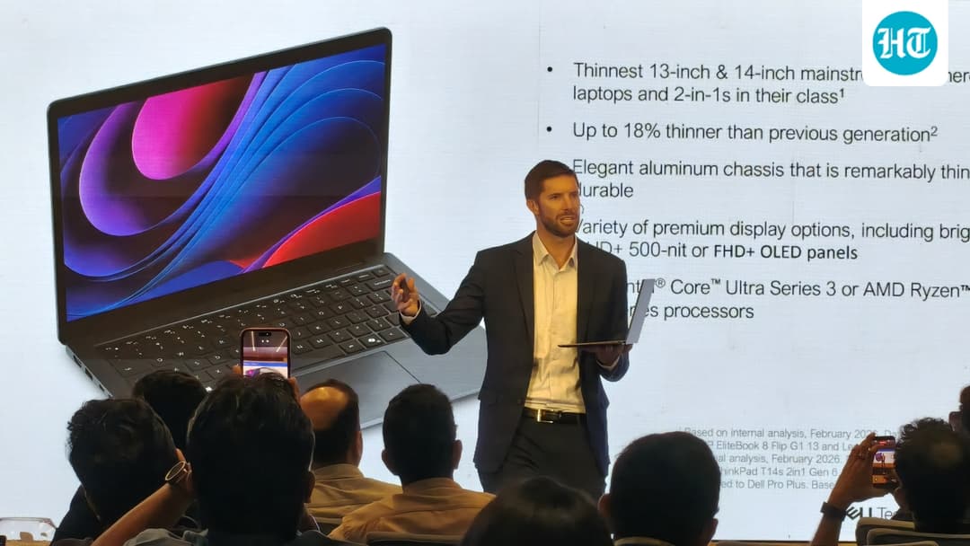 Dell brings AI deeper into the workplace with new Pro-series laptops, Precision workstations and collaboration hardware | Technology News
(HT Tech)
