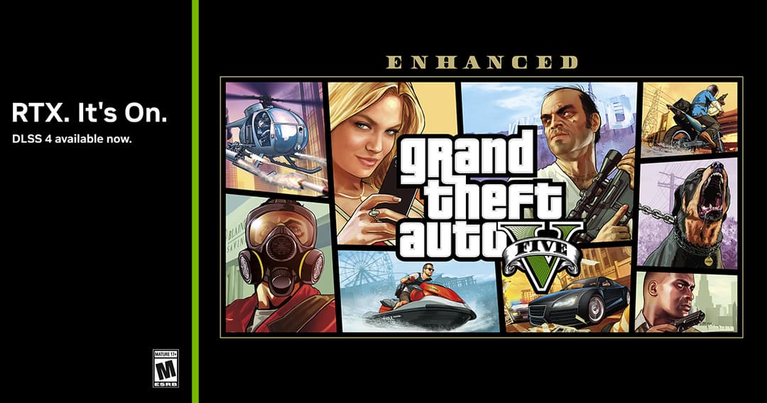 DLSS 4 Comes To Grand Theft Auto V Enhanced, Senua’s Saga: Hellblade II, Supraworld & Titan Quest 2 This Week