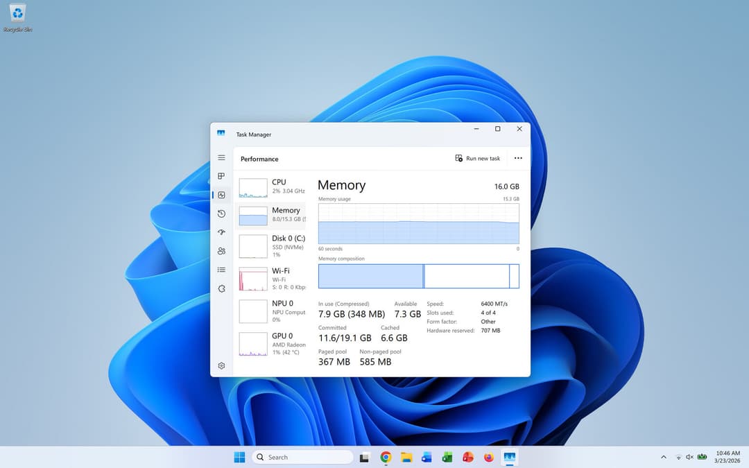 Microsoft Plans Better Windows 11 RAM Management and a Smoother User Experience